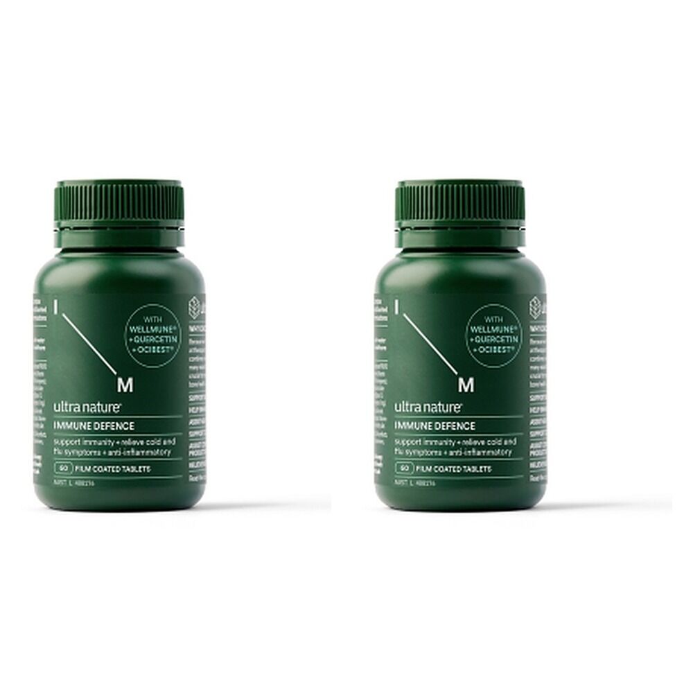 Ultra Nature Immune Defence 60 Tablets Pack of 2