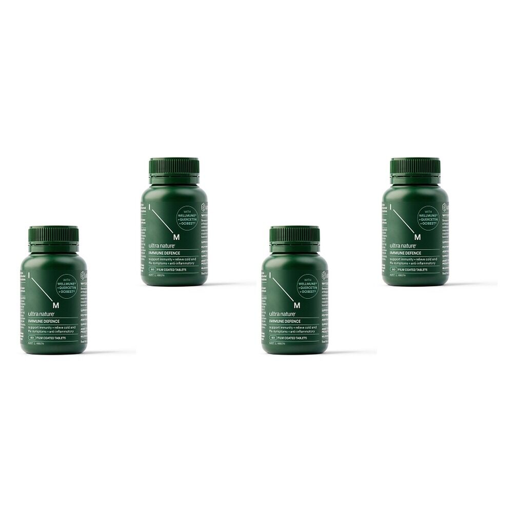 Ultra Nature Immune Defence 60 Tablets Pack of 4