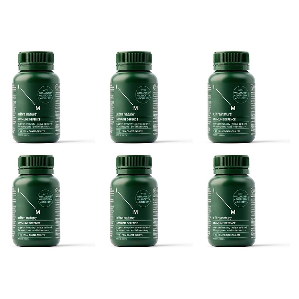 Ultra Nature Immune Defence 60 Tablets Pack of 6