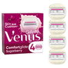 Gillette Venus ComfortGlide Olay Sugarberry Razor Blade Refills 4 Pack