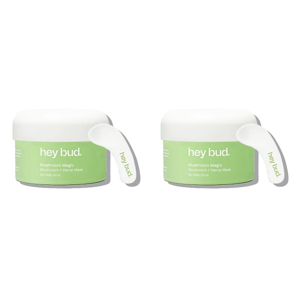Hey Bud Mushroom + Hemp Hydrating Mask 100g Pack of 2