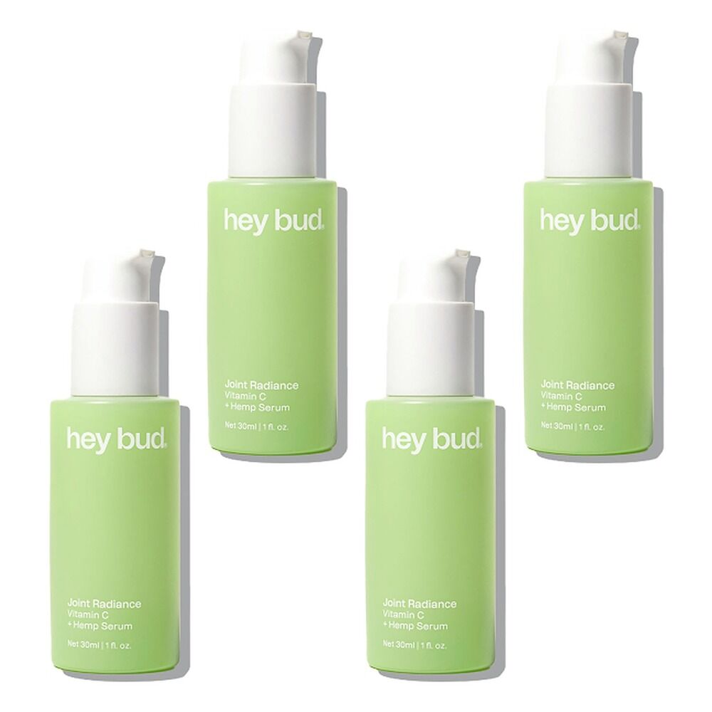 Hey Bud Vitamin C + Hemp Serum 30mL Pack of 4