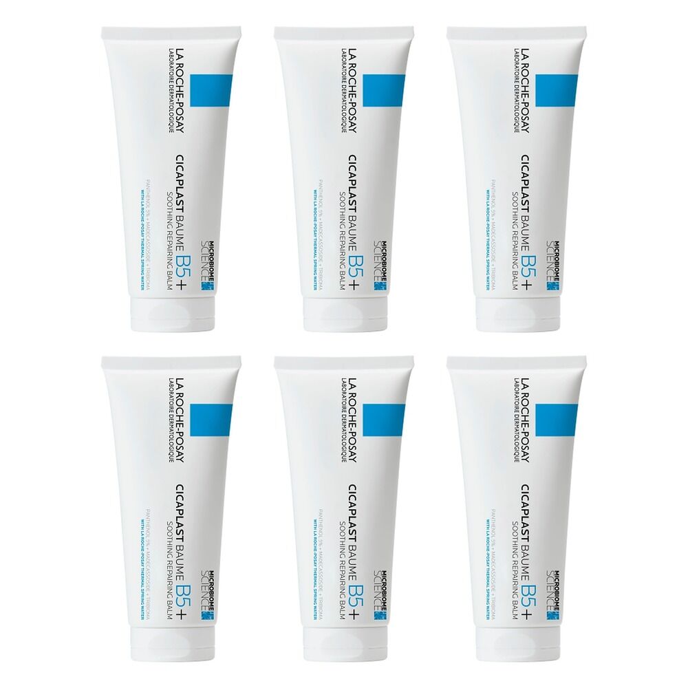 La Roche-Posay Cicaplast Baume B5+ Balm Cream 100mL Pack of 6