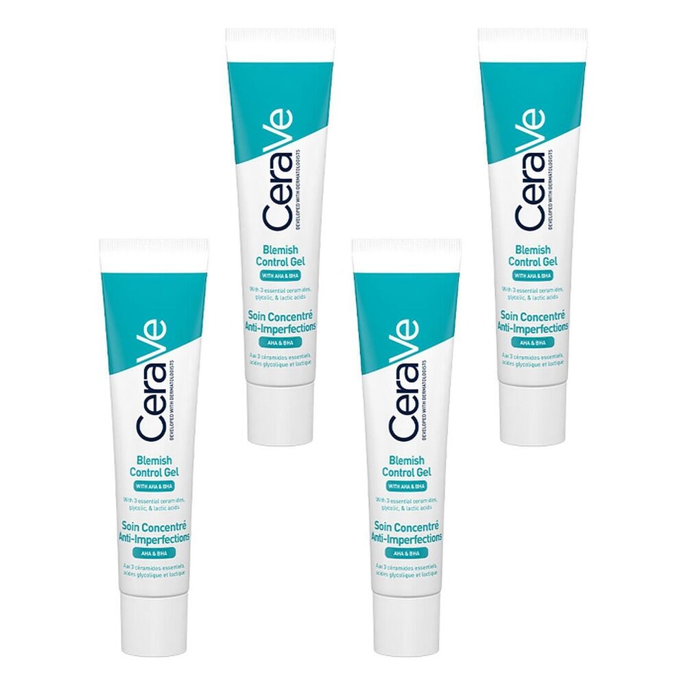 CeraVe Acne Blemish Control Gel 40mL Pack of 4