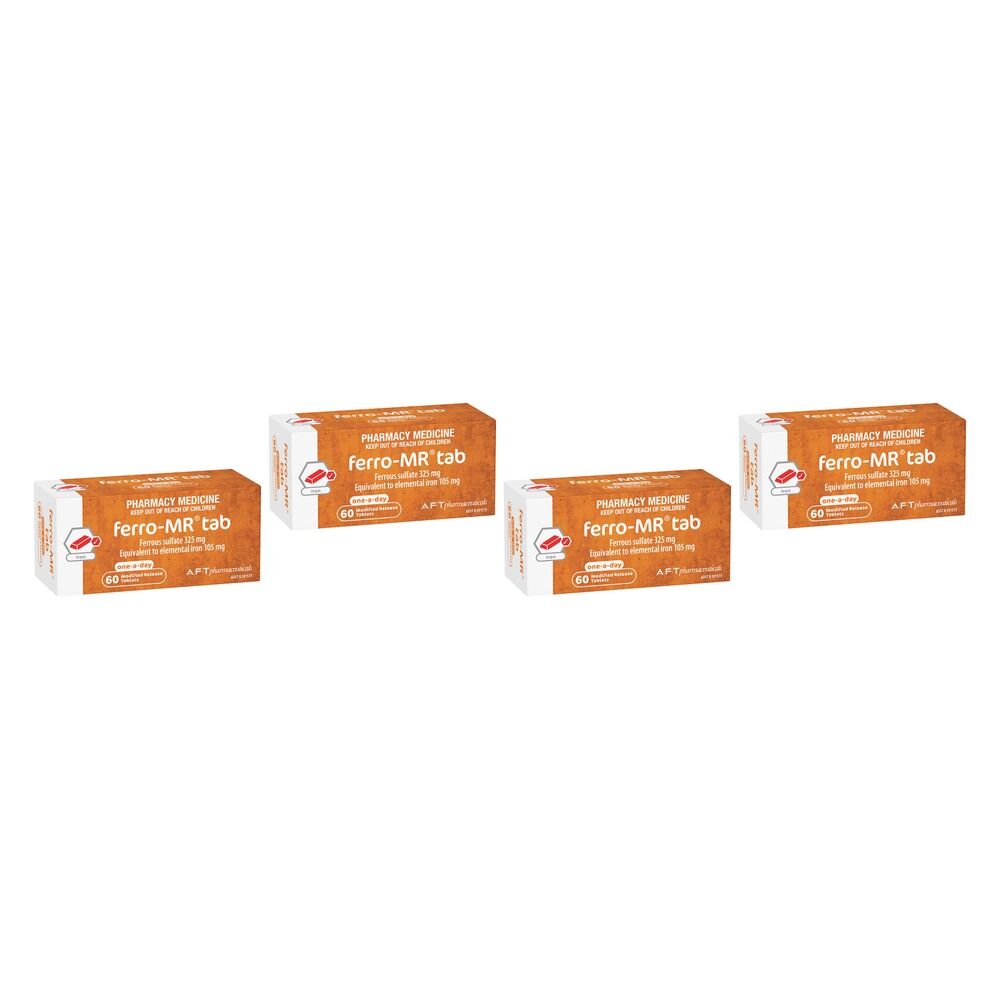 Micolet Ferro-MR 325mg 60 Tablets Pack of 4