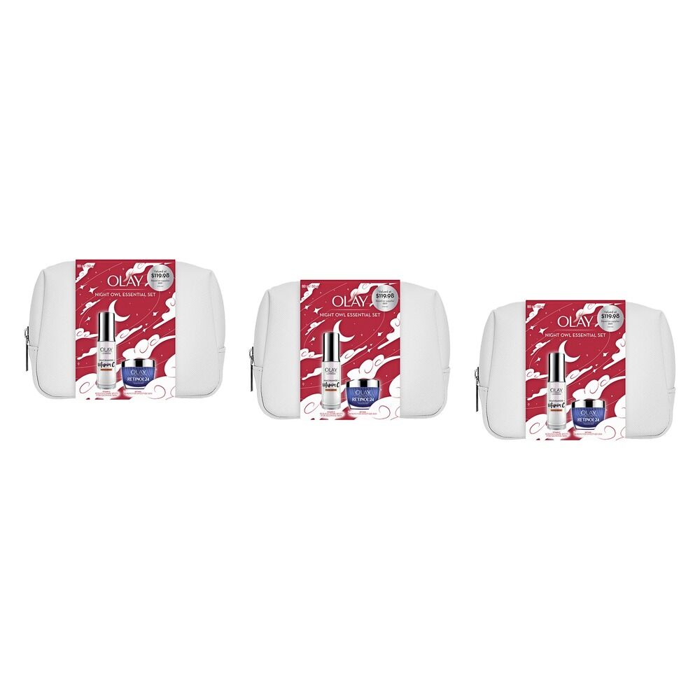 Olay Perfect Pair Day & Night Gift Pack Bundle of 3
