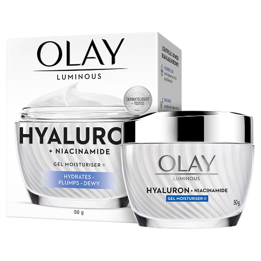 Olay Luminous Hyaluron + Niacinamide Cream Moisturiser 50g