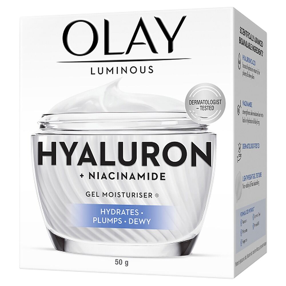 Olay Luminous Hyaluron + Niacinamide Cream Moisturiser 50g