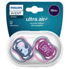 Philips Avent Ultra Air Soother Deco Mixed 18+ Months 2 Pack