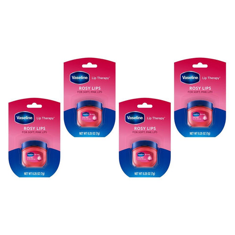 Vaseline Lip Therapy Rosy Lips Tinted Lip Balm 7g x 8 Bundle of 4