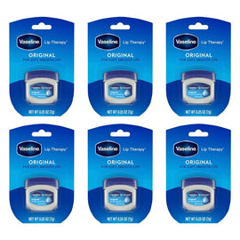 Vaseline Lip Therapy Original Lip Balm 7g x 8 Bundle of 6