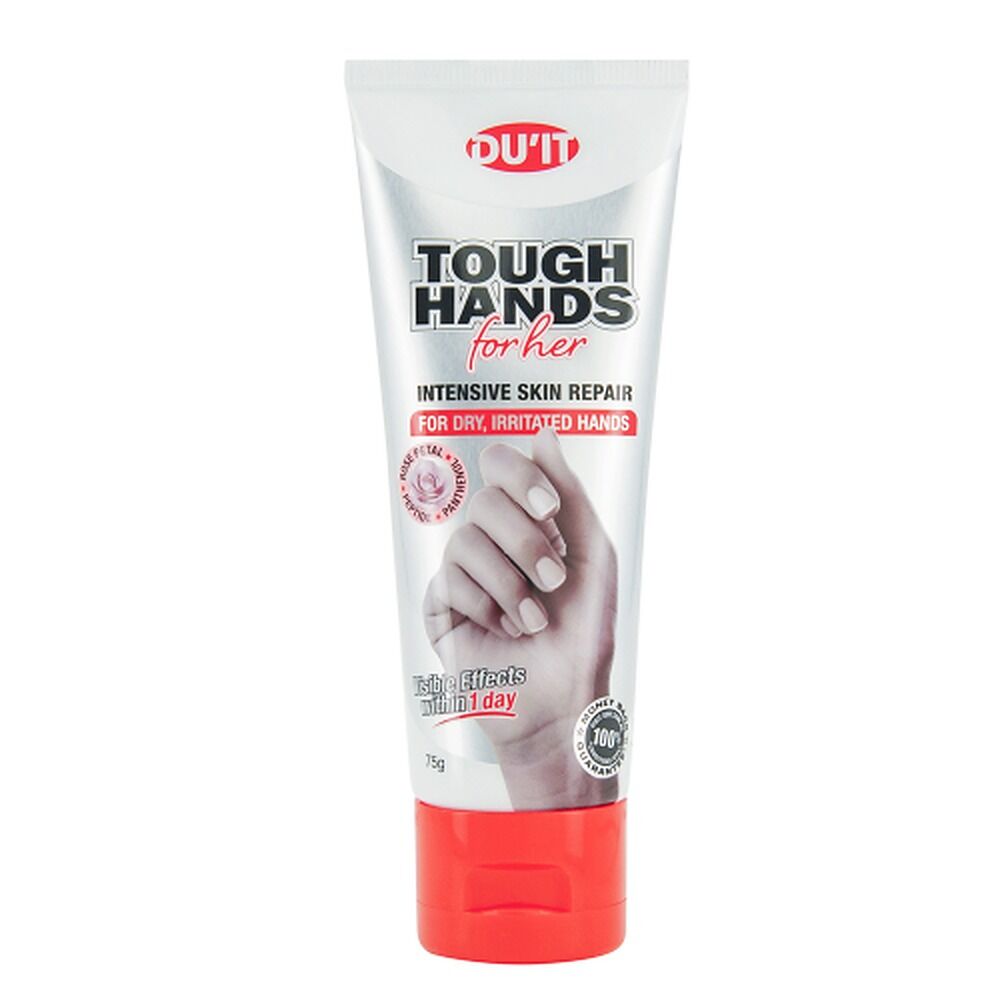 DU'IT Tough Hands Anti-Ageing Hand Cream Rose 75g