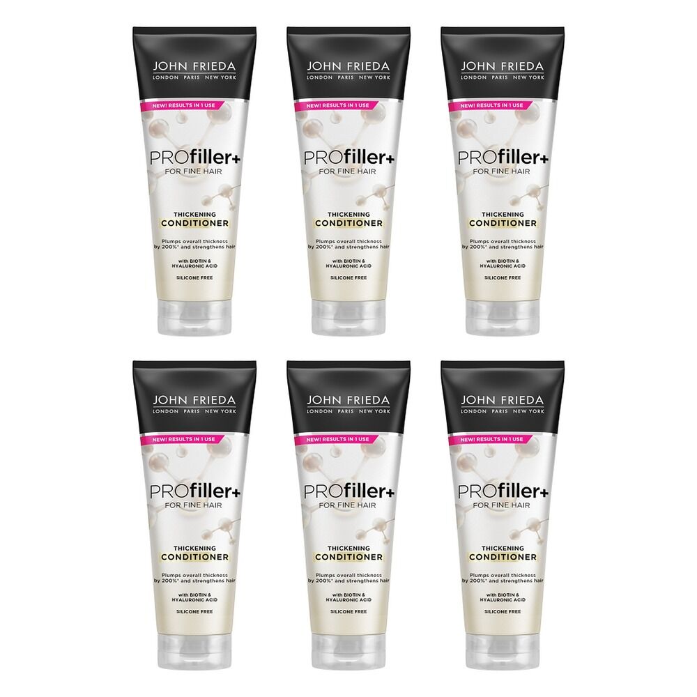 John Frieda PROfiller+ Thickening Conditioner 250mL x 6 Bundle of 6