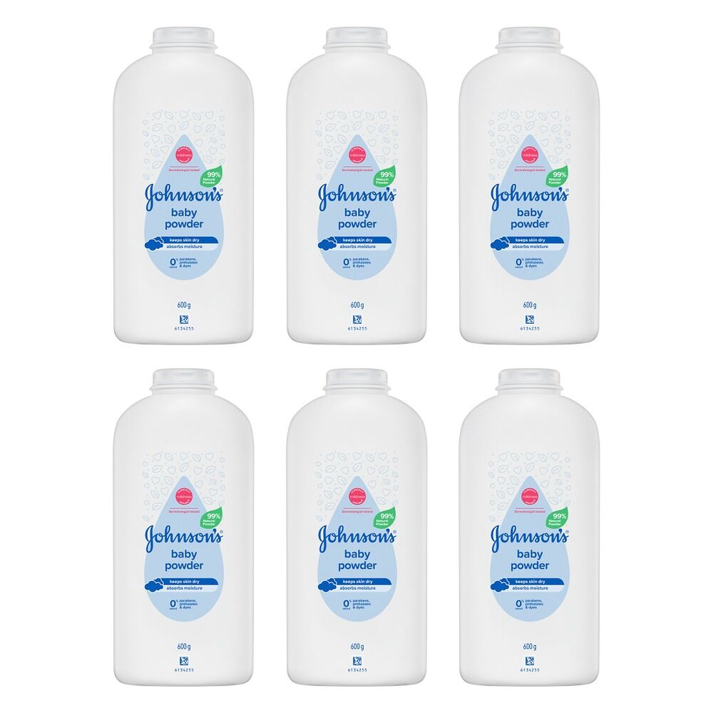 Johnson's Baby Powder 600g x 4 Bundle of 6