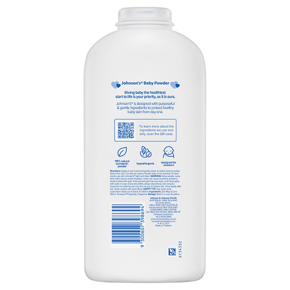 Johnson's Baby Powder 600g x 4
