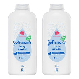 Johnson's Baby Powder 400g x 4 Bundle of 2