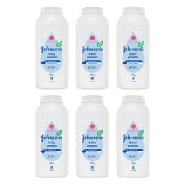 Johnson's Baby Powder 200g Pack of 6