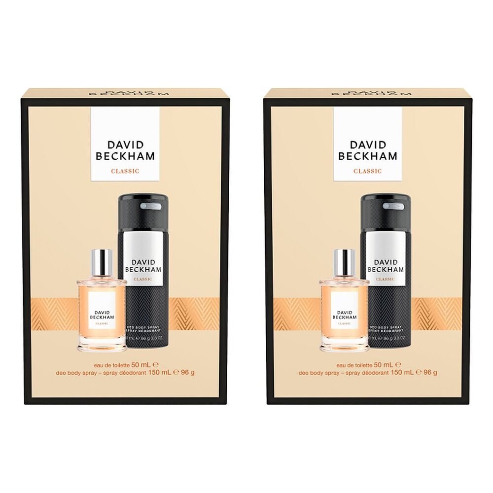 David Beckham Classic 2 Piece Set Pack of 2