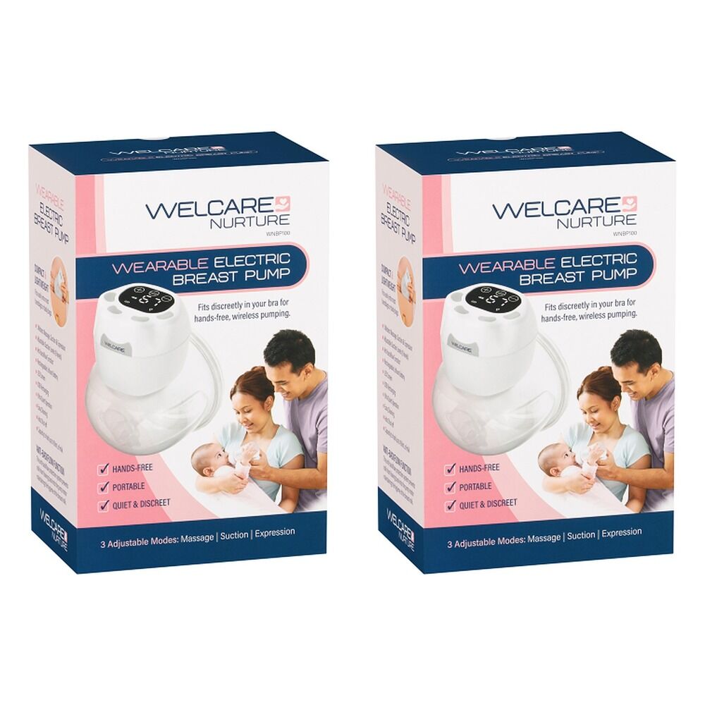 Welcare Nurture Wearable Electric Breast Pump Pack of 2
