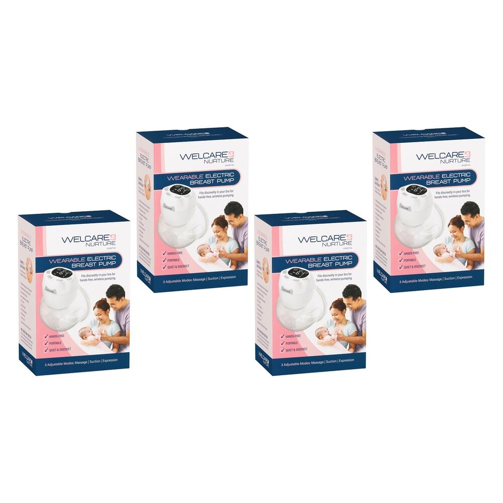 Welcare Nurture Wearable Electric Breast Pump Pack of 4