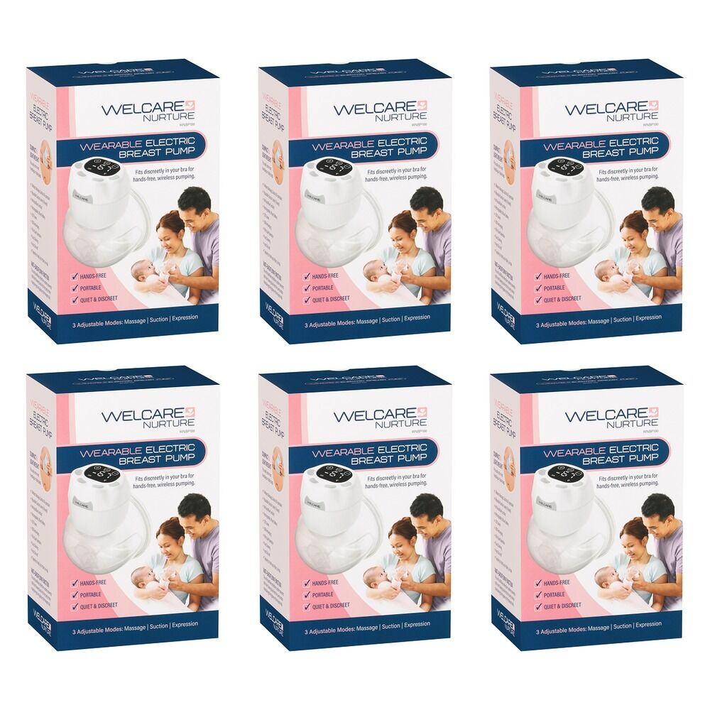 Welcare Nurture Wearable Electric Breast Pump Pack of 6