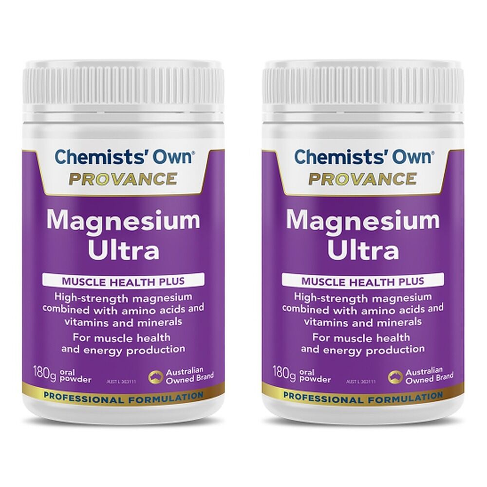 Chemists' Own Provance Magnesium Ultra Powder 180g Pack of 2