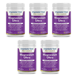 Chemists' Own Provance Magnesium Ultra Powder 180g Pack of 5