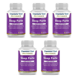 Chemists' Own Provance Sleep Forte 60 Capsules Pack of 5