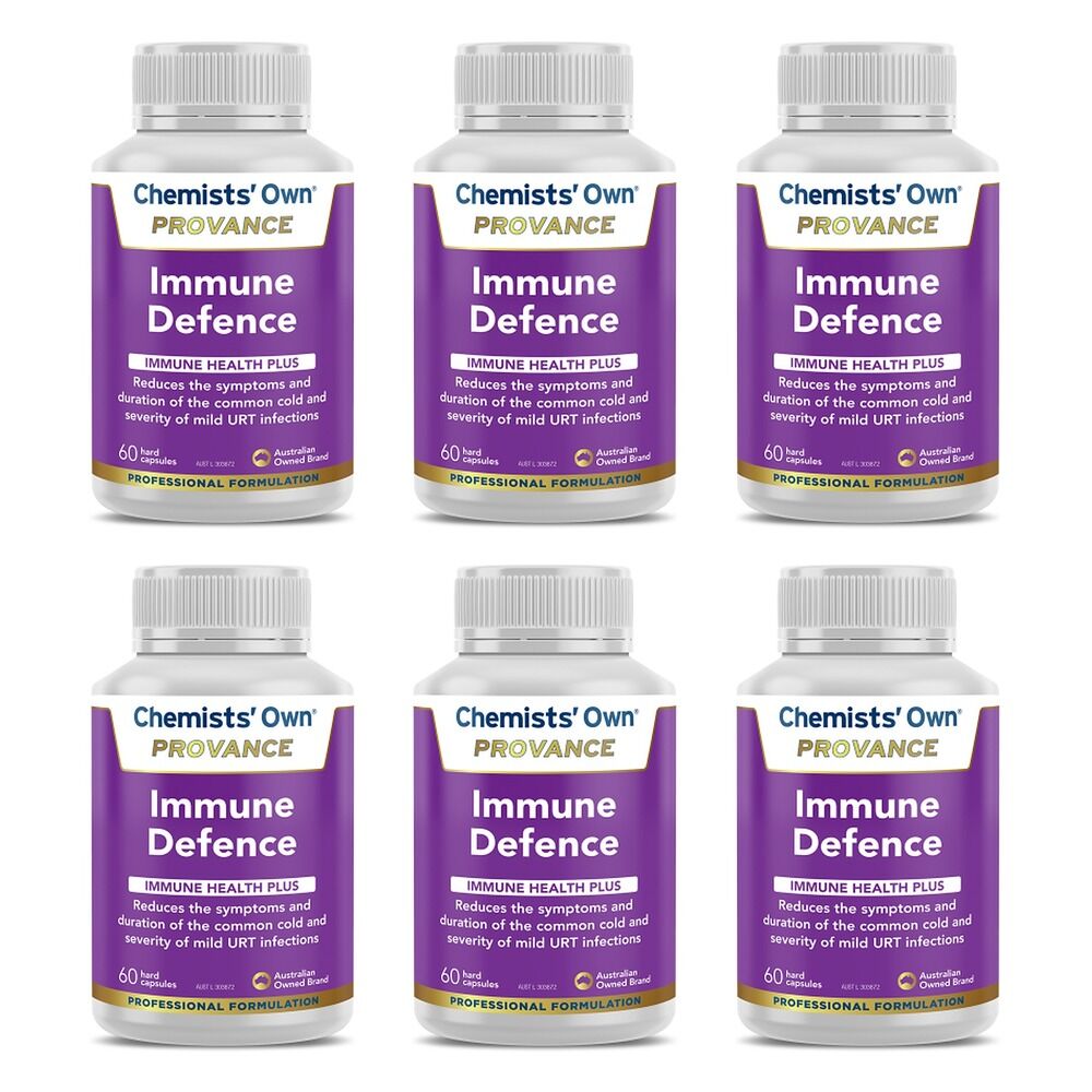 Chemists' Own Provance Immune Defence 60 Capsules Pack of 6