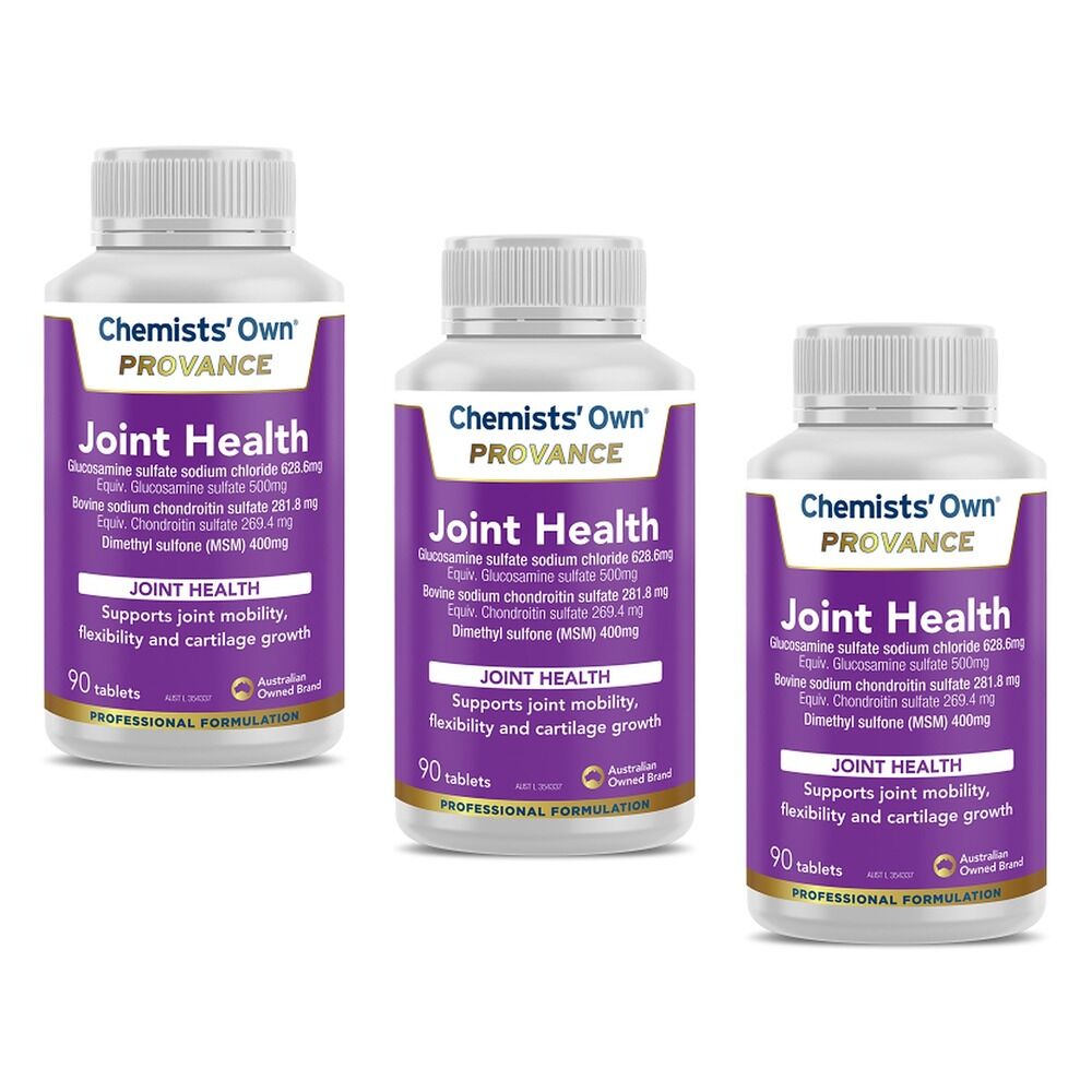 Chemists' Own Provance Joint Health 90 Tablets Pack of 3