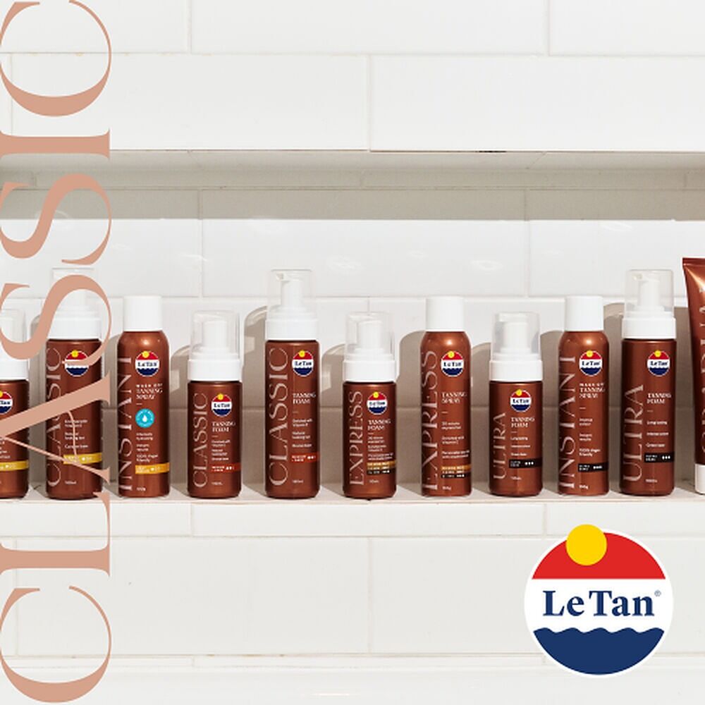 Le Tan Classic Tan Self Tanning Foam Medium Dark 180mL