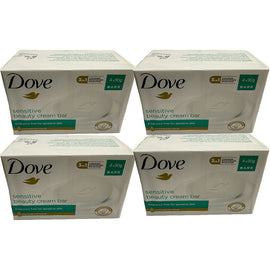 Dove Sensitive Beauty Cream Bar 4 x 4 Pack 90g Fragrance Free Soap