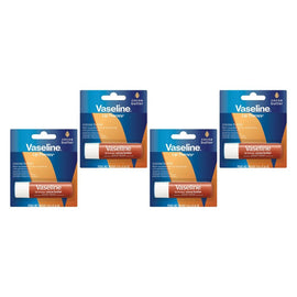 Vaseline Lip Therapy Cocoa Butter Lip Balm 4.8g Pack of 4