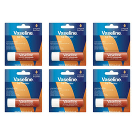 Vaseline Lip Therapy Cocoa Butter Lip Balm 4.8g Pack of 6