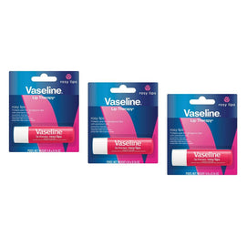 Vaseline Lip Therapy Rosy Lips Lip Balm 4.8g Pack of 3
