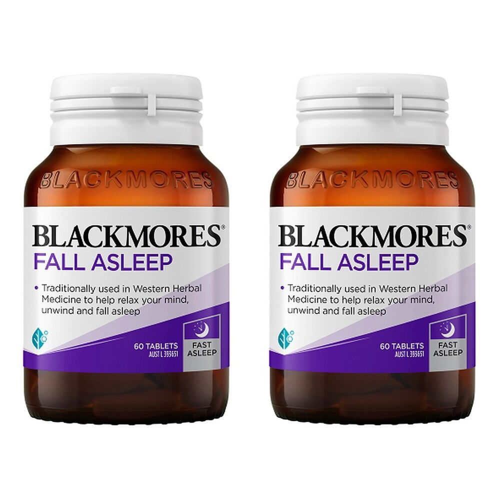 Blackmores Fall Asleep 60 Tablets Pack of 2