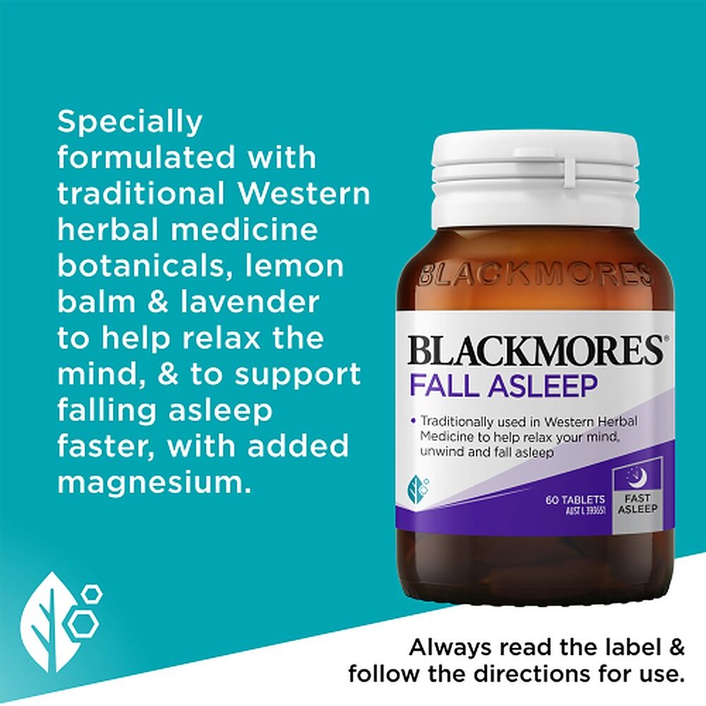 Blackmores Fall Asleep 60 Tablets