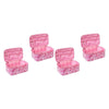 Femme Beaute Train Case Pink Floral Pack of 4