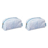Femme Beaute Small Clutch Blue Abstract Pack of 2