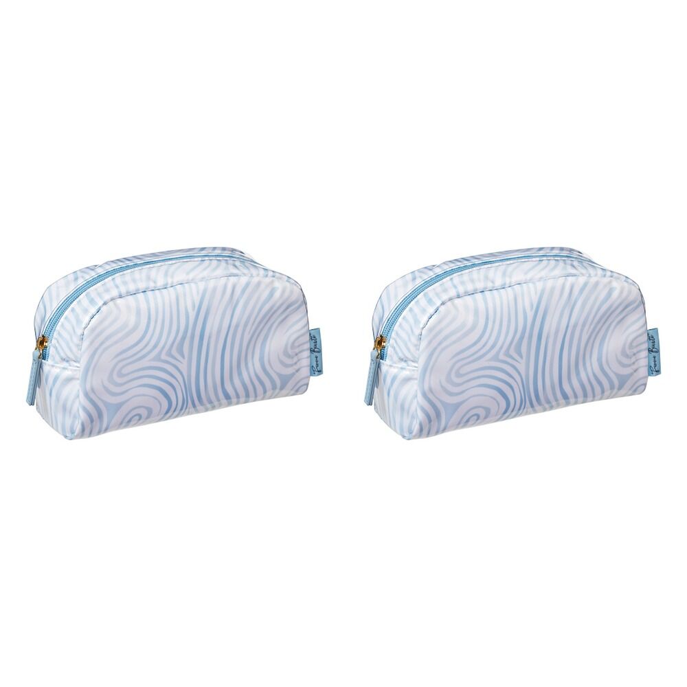 Femme Beaute Small Clutch Blue Abstract Pack of 2