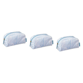 Femme Beaute Small Clutch Blue Abstract Pack of 3