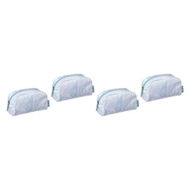 Femme Beaute Small Clutch Blue Abstract Pack of 4