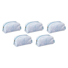Femme Beaute Small Clutch Blue Abstract Pack of 5