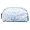 Femme Beaute Small Clutch Blue Abstract