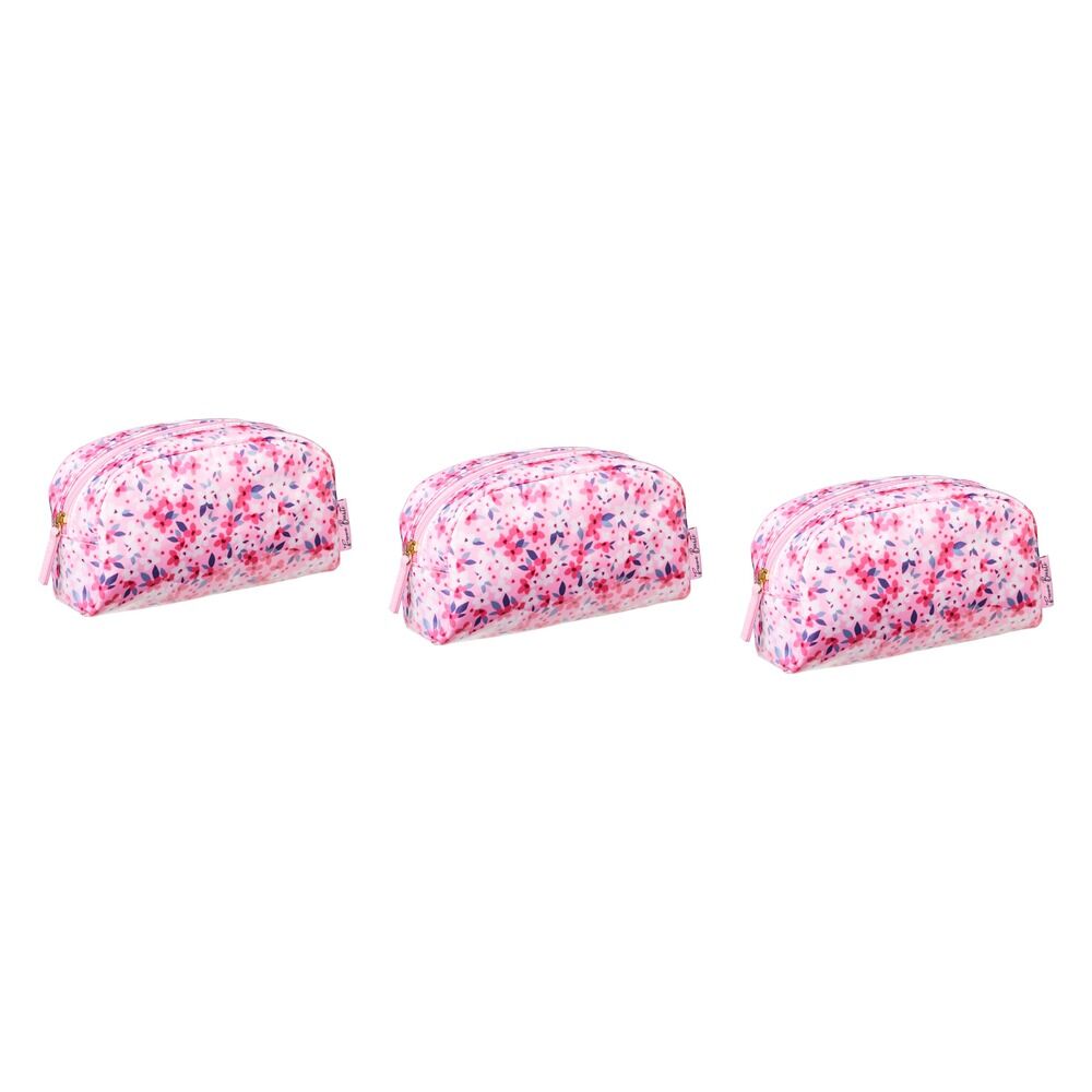 Femme Beaute Small Clutch Pink Floral Pack of 3