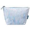 Femme Beaute Large Pouch Blue Abstract