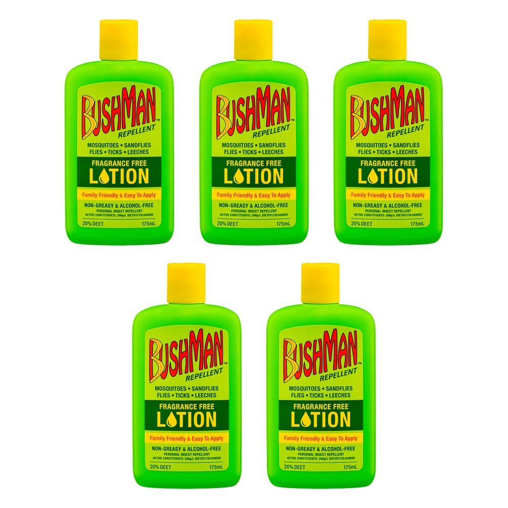 Bushman Repellent Lotion 175mL Pack of 5