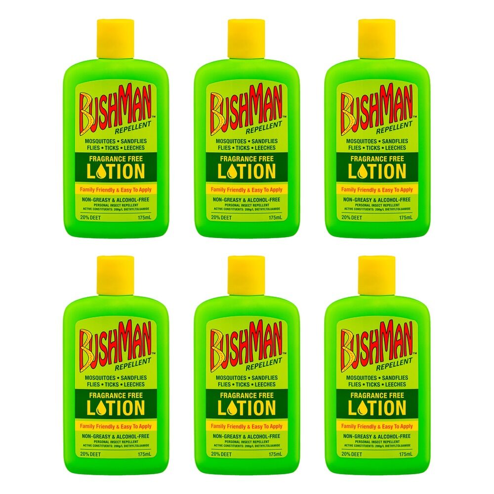 Bushman Repellent Lotion 175mL Pack of 6