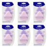Manicare Wet & Dry Beauty Puffs 2 Pack Bundle of 6