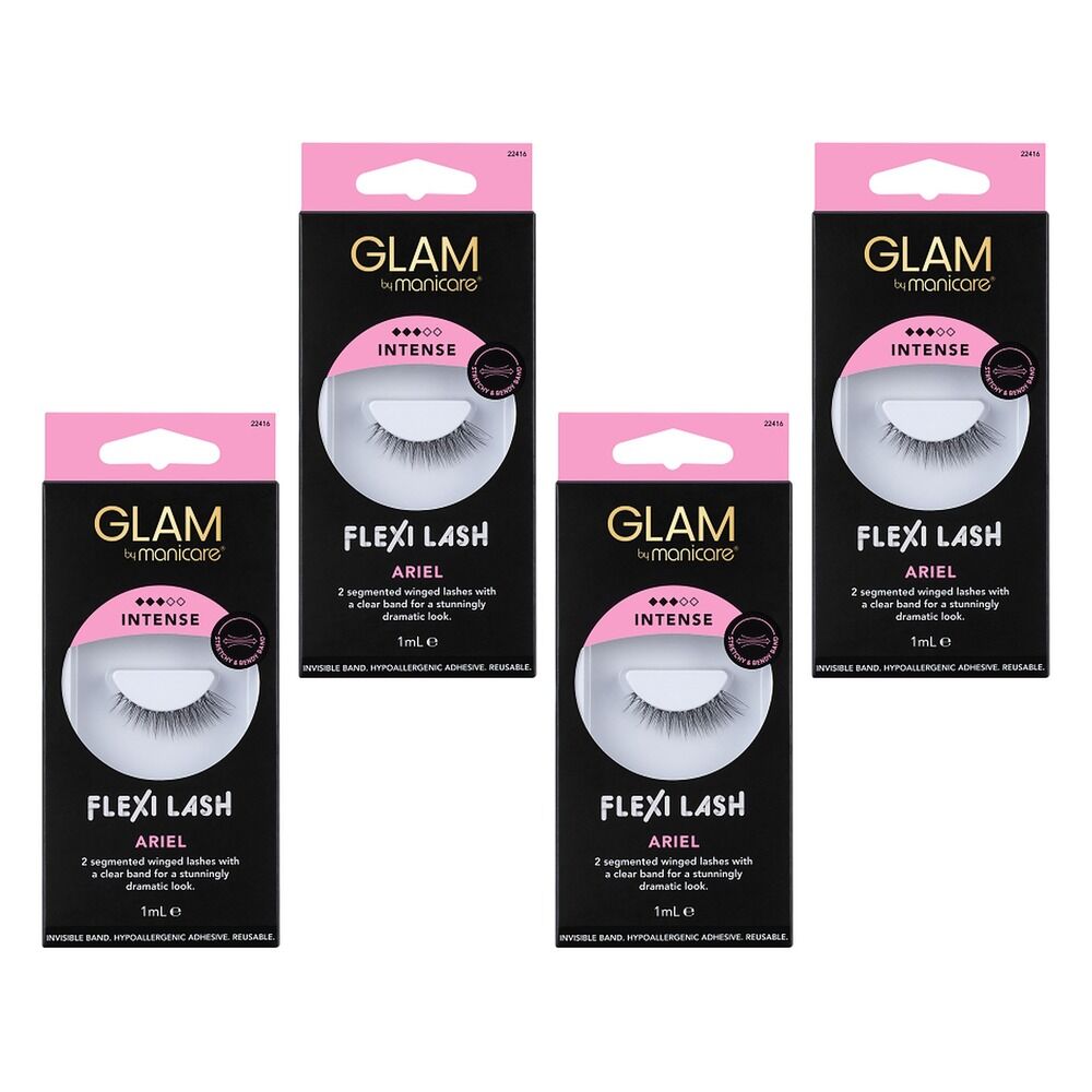Glam by Manicare Flexi Lash Ariel Pack of 4